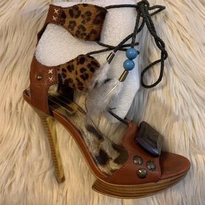 High heel sandals
